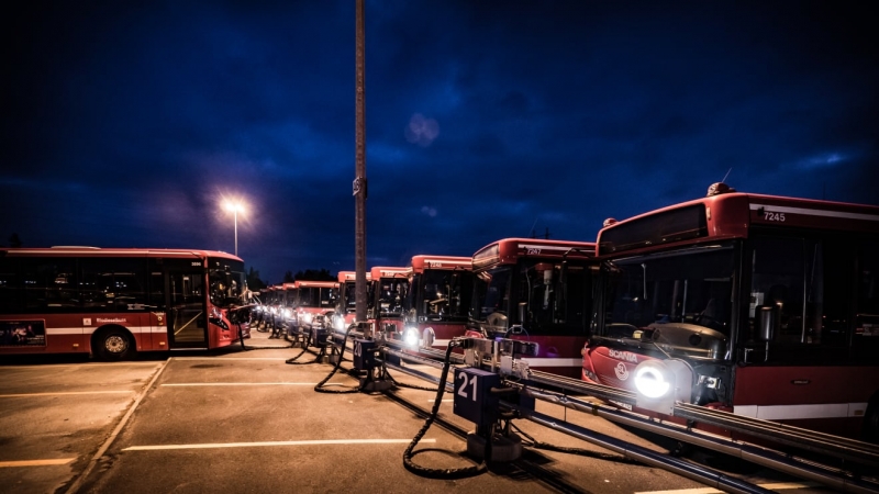 IoT-teknik sparar energi för bussbolaget