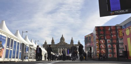 Mobilbranschen stannar i Barcelona