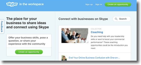 Nu ska Skype in hos småföretagen